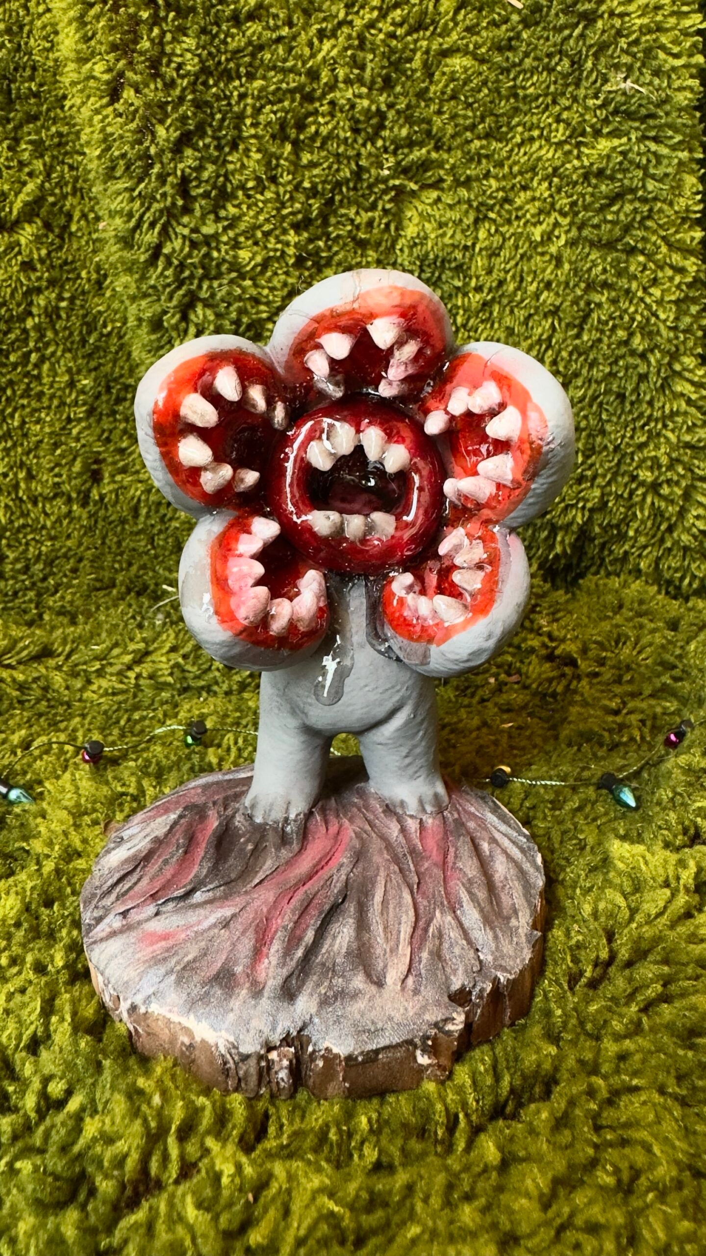 Demogorgon art toy 12 cm image 0