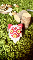 Broche máscara Mononoke image 0