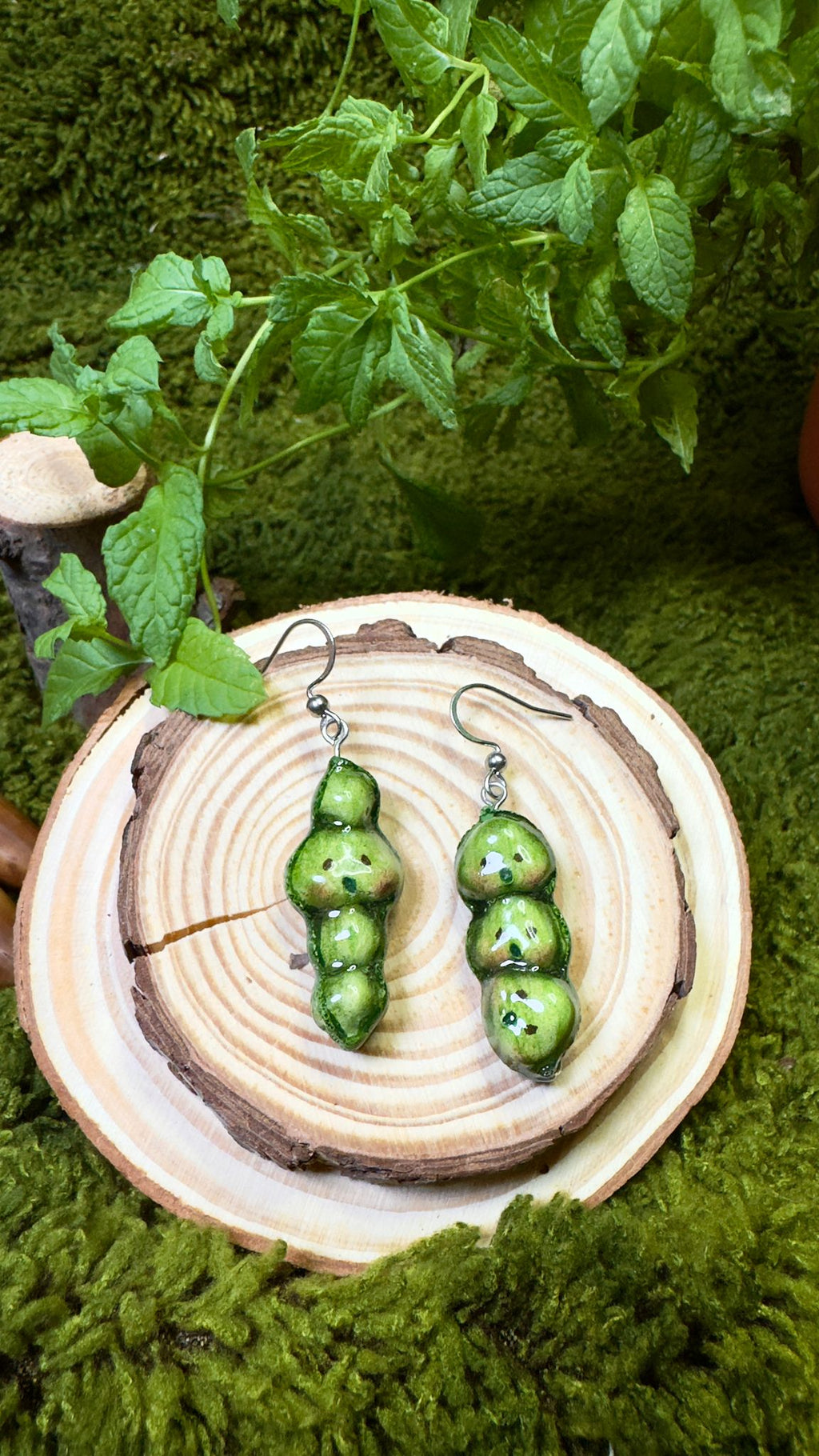 Pendientes guisantes image 2