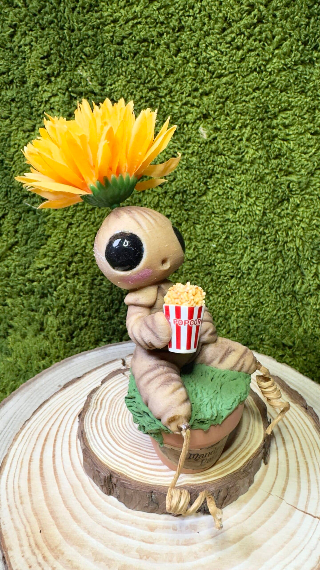 Mandrágora comiendo palomitas image 1