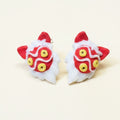 Pendientes máscara Mononoke pegaditos image 1