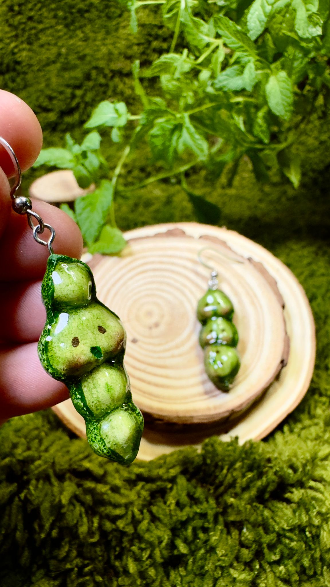 Pendientes guisantes image 1