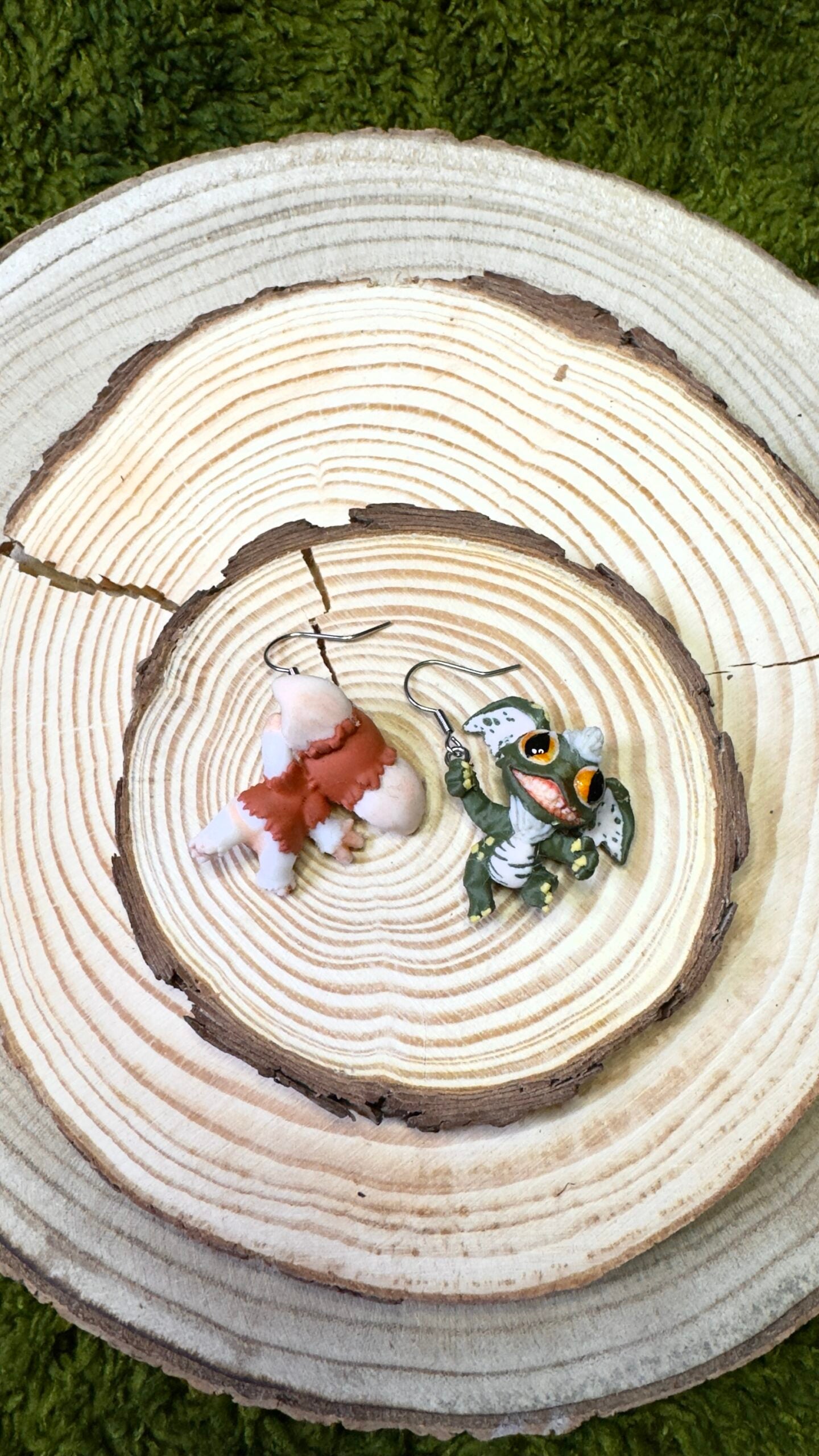 Pendientes Gizmo y Gremlin mate image 2