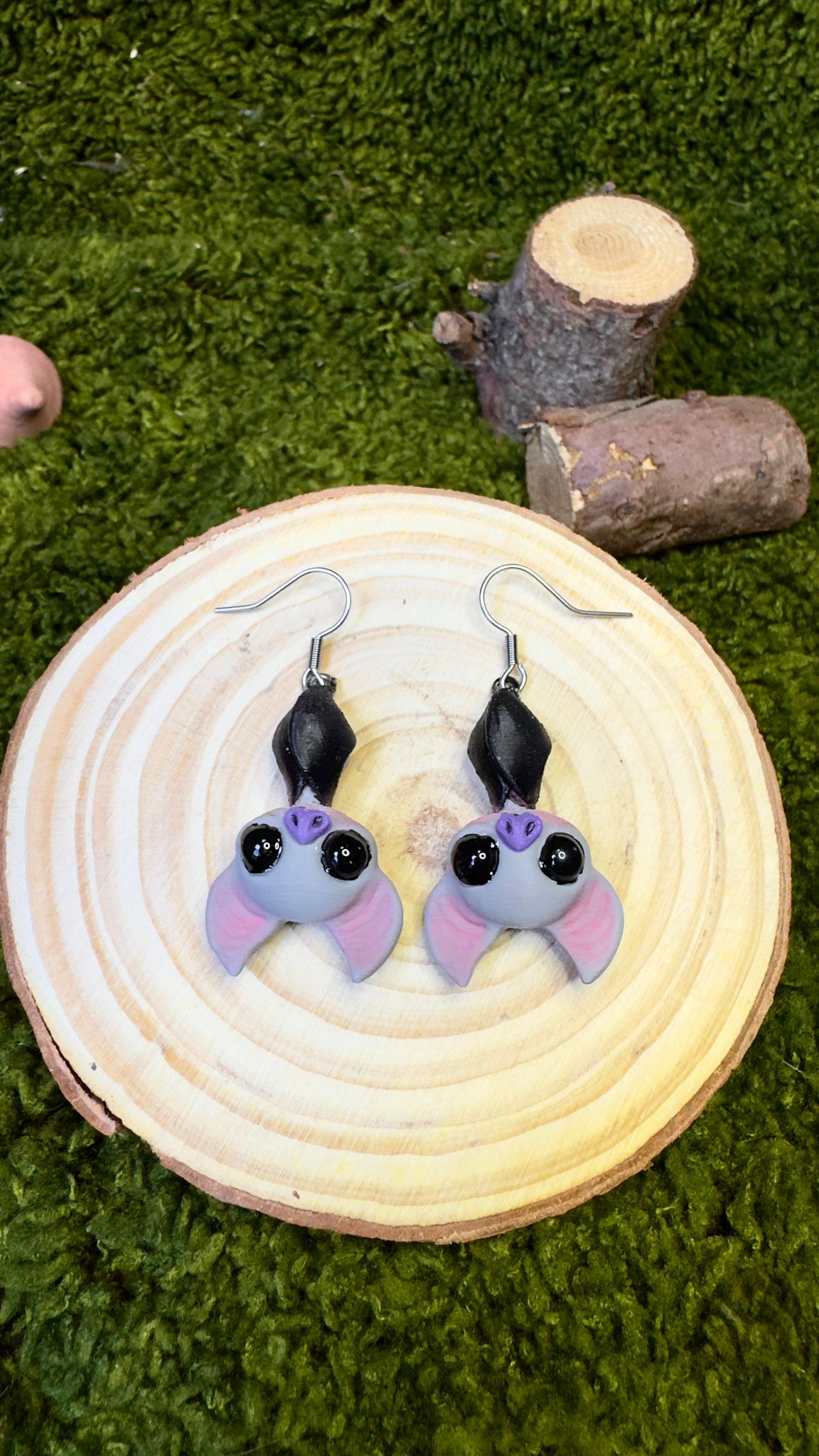 Pendientes murciélago image 1