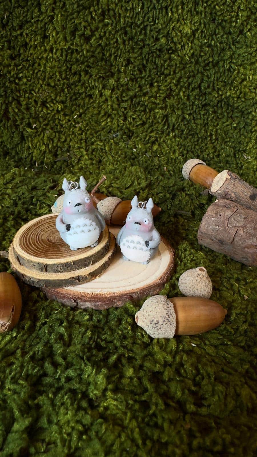 Pendientes Totoro image 0