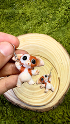 Pendientes Gizmo acabado brillante image 0