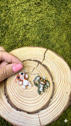 Pendientes Gizmo y Gremlin acabado brillante image 2