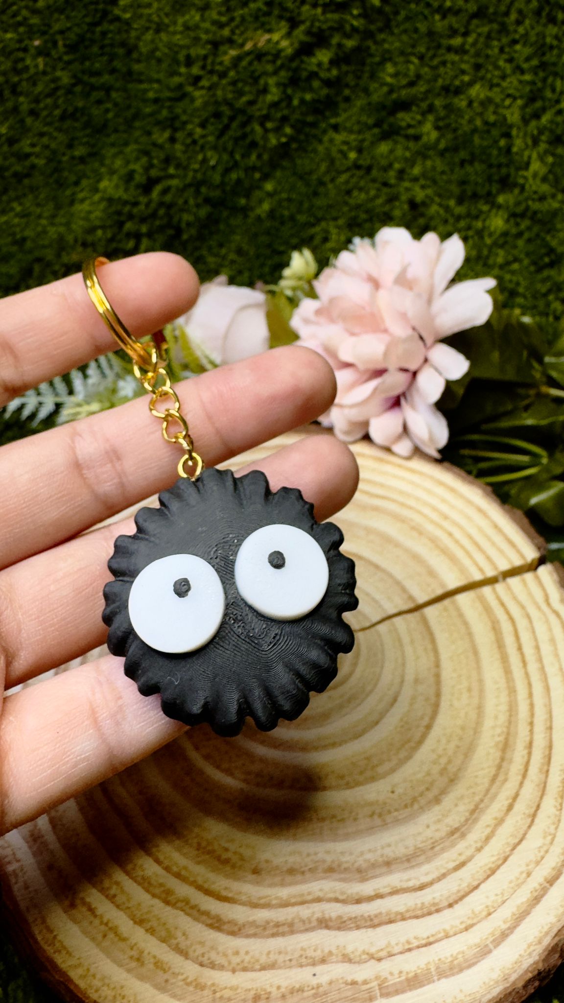 Llavero pelusa polvo Ghibli image 0