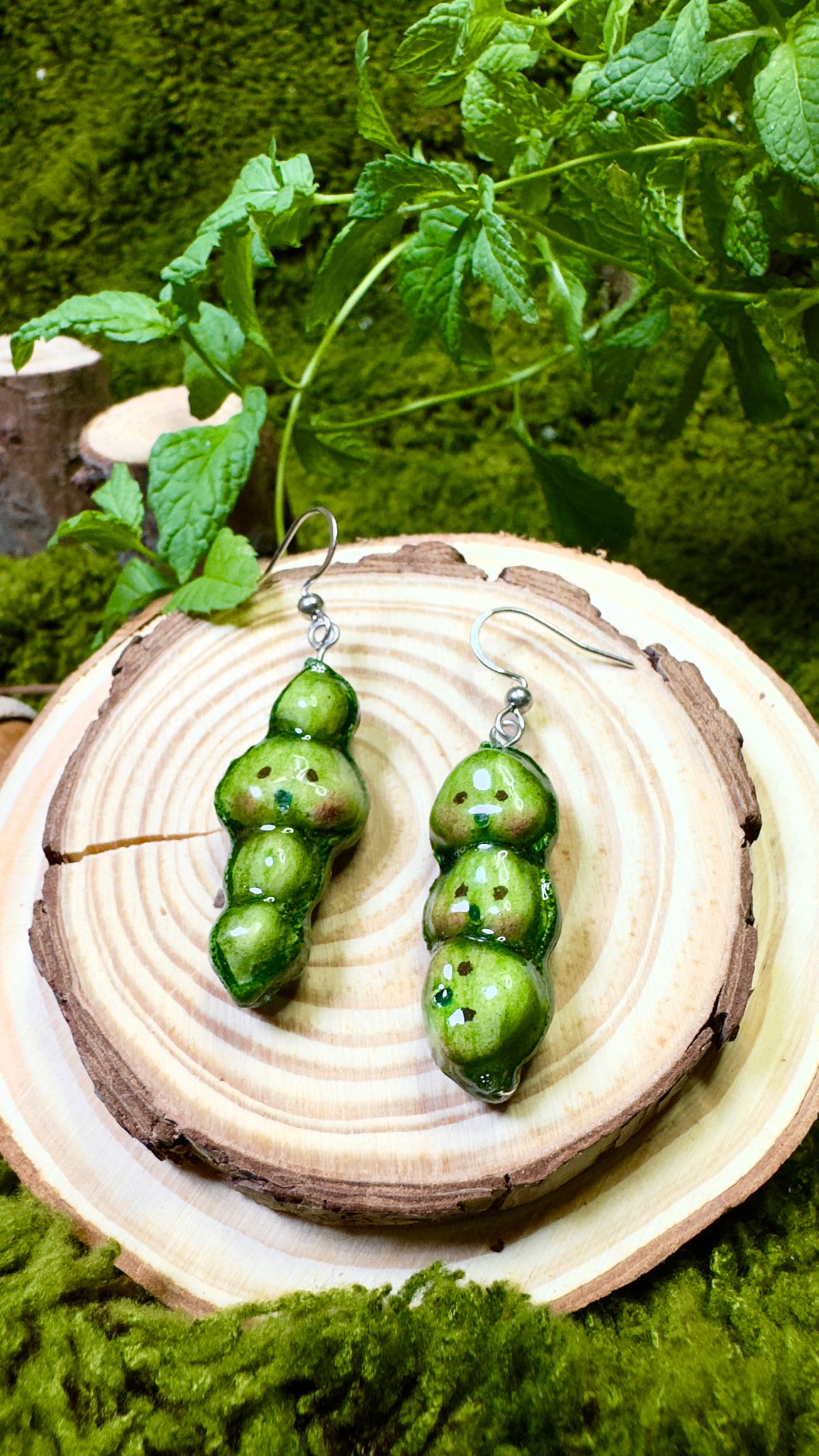 Pendientes guisantes image 0