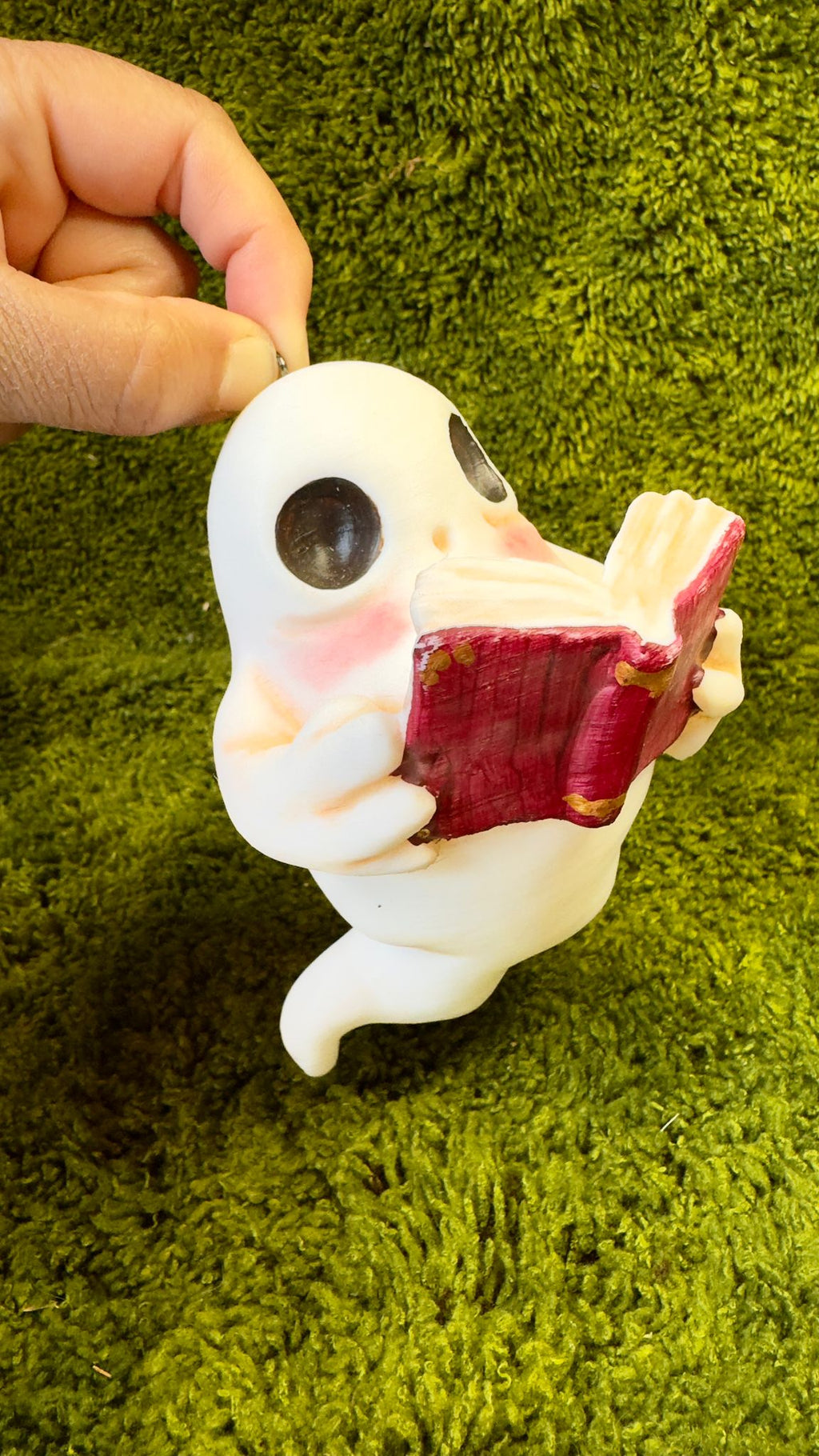 Arttoy Fantasma lector libro burdeos image 0