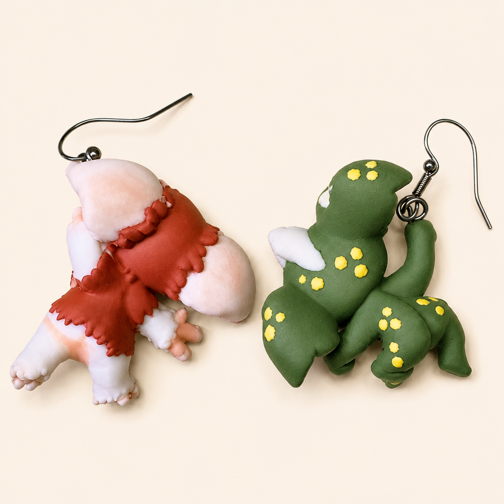 Gizmo and Gremlin Earrings