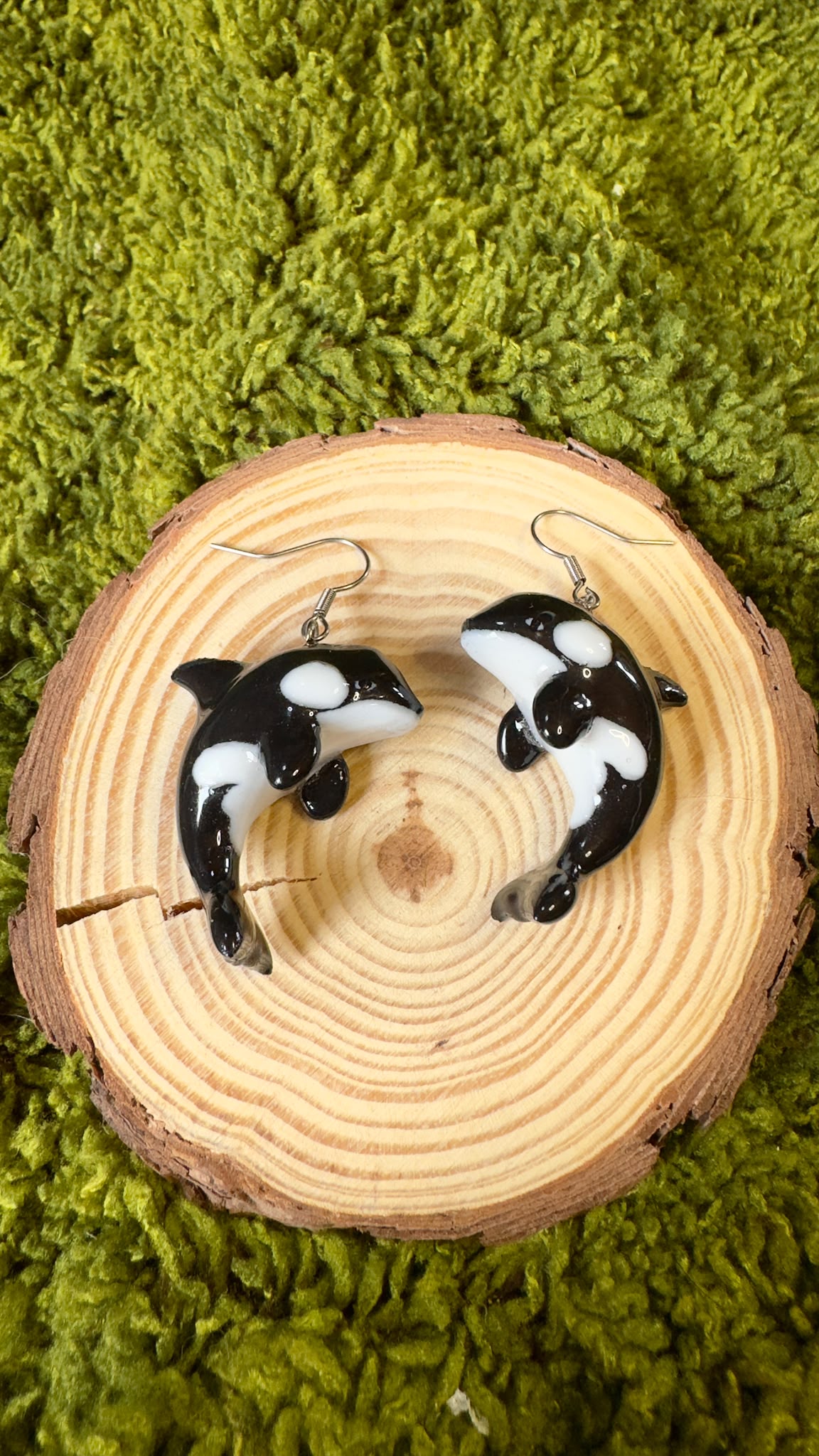 Pendientes orcas
