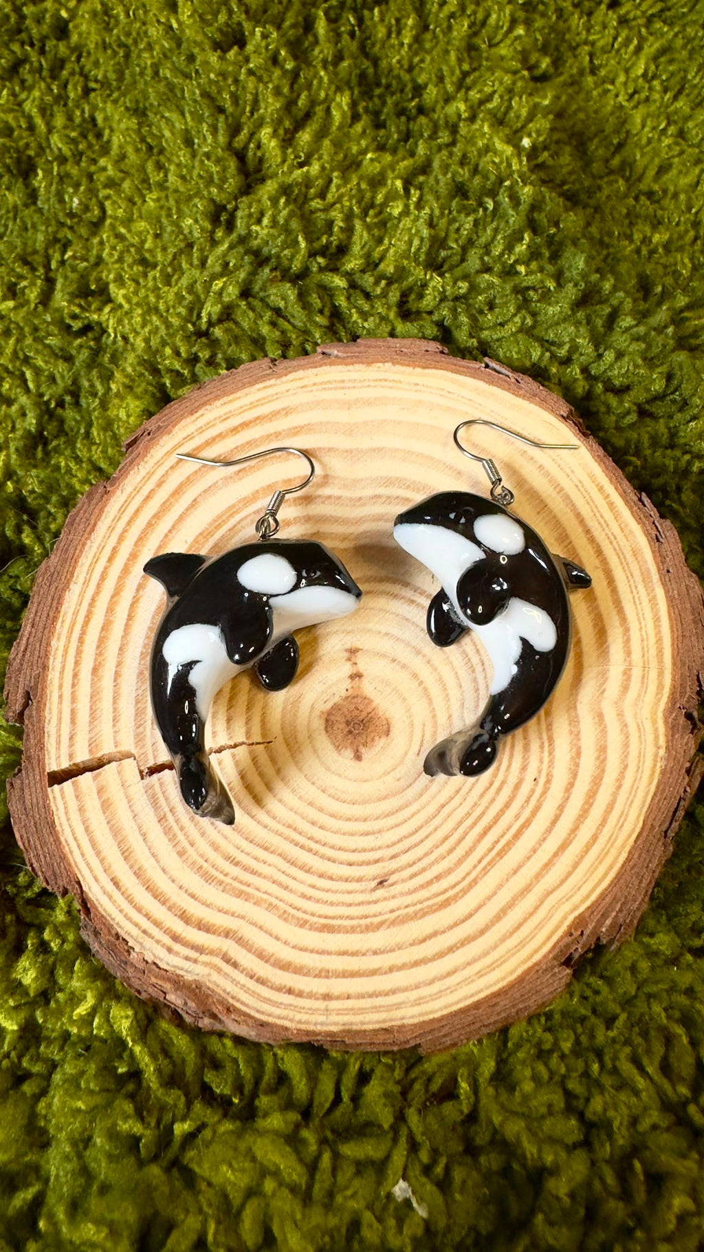 Pendientes orcas