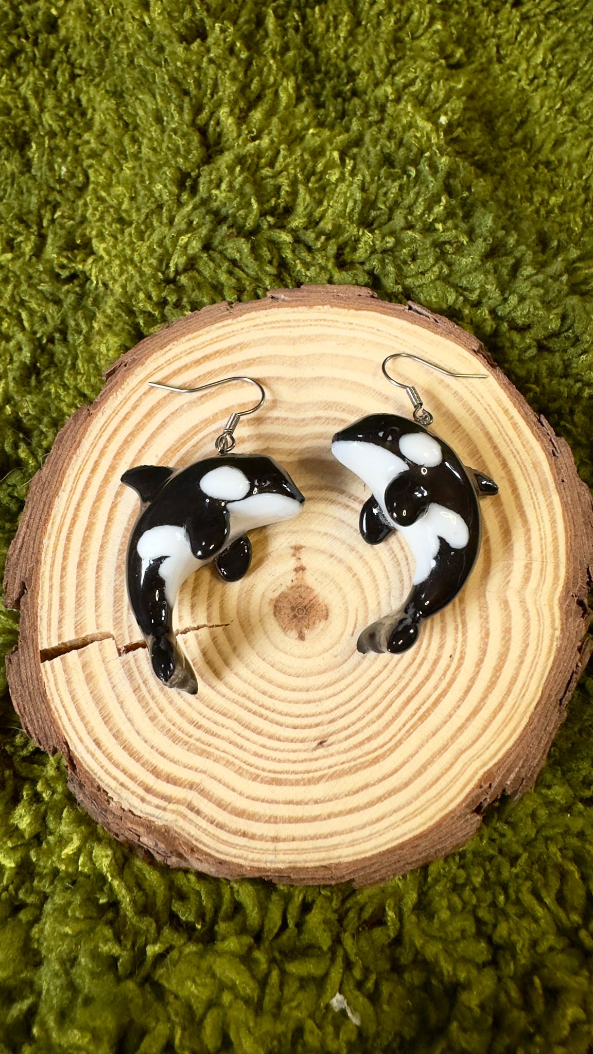 Pendientes orcas