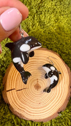 Pendientes orcas