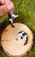 Pendientes orcas
