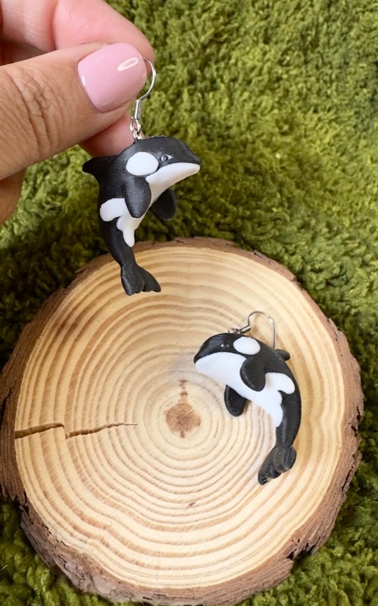 Pendientes orcas