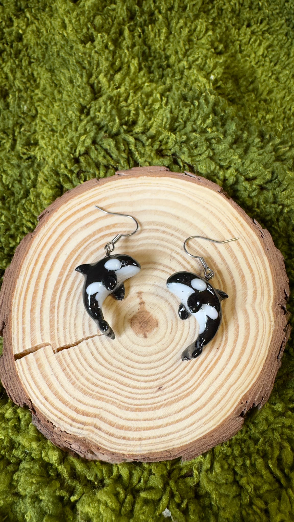 Pendientes orcas