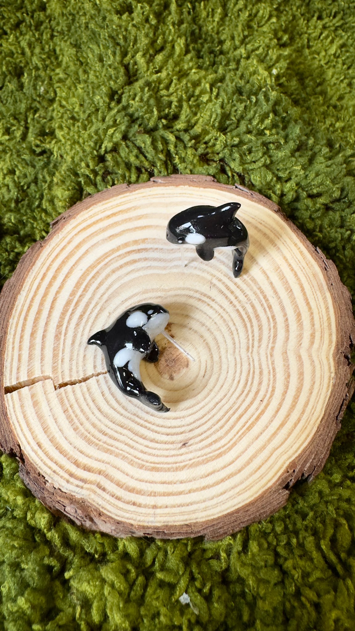Pendientes orcas