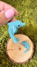 Pendientes delfines