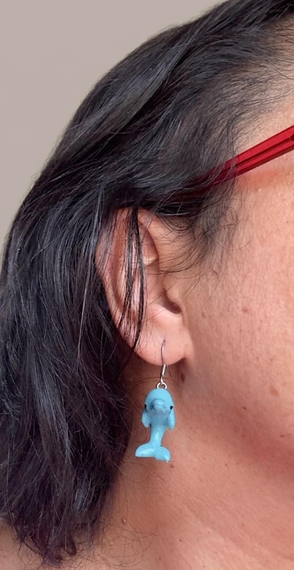Pendientes delfines