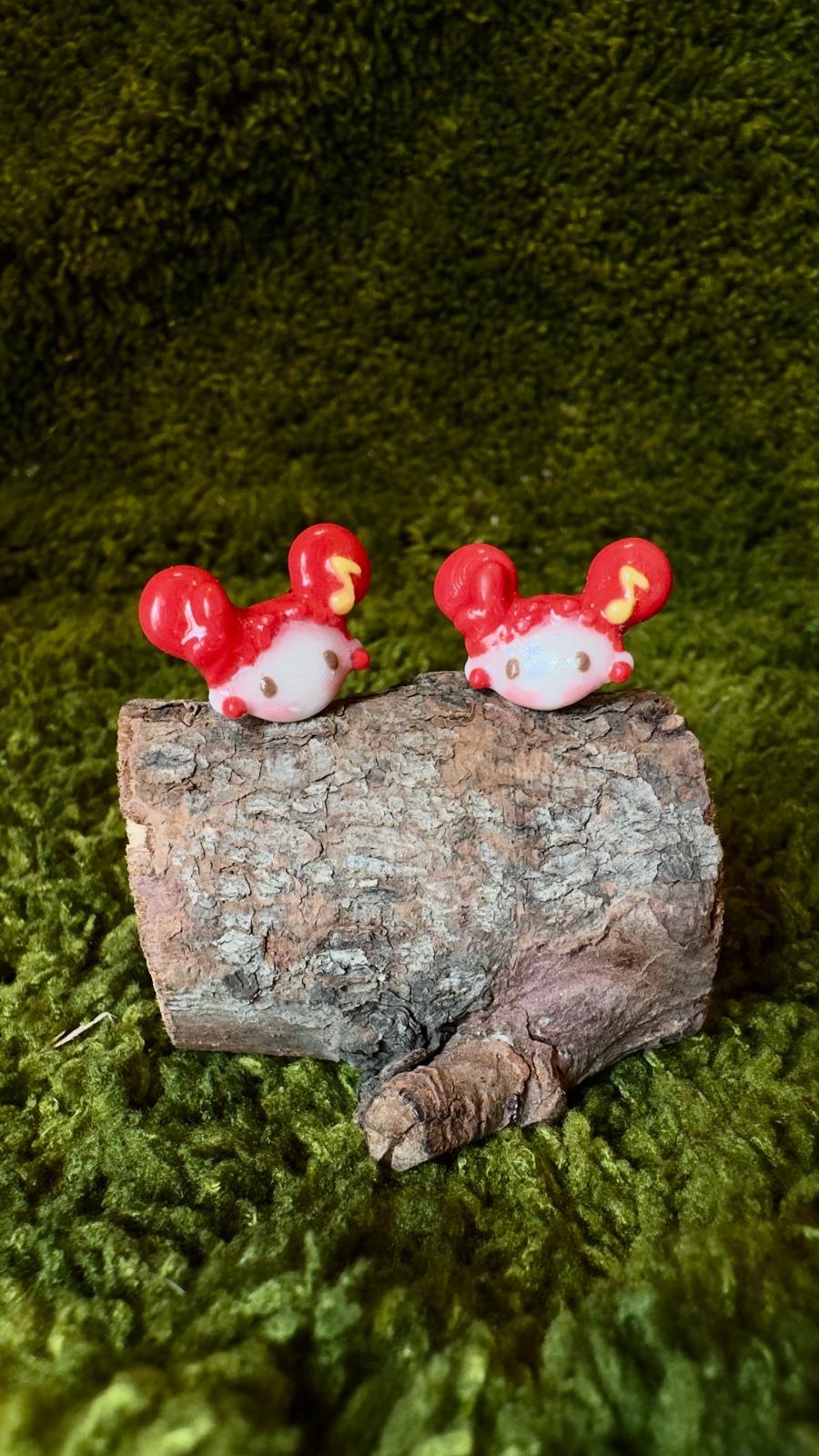 Pendientes Doremi botón