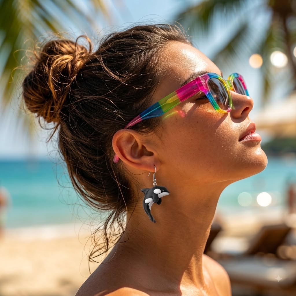 Pendientes orcas