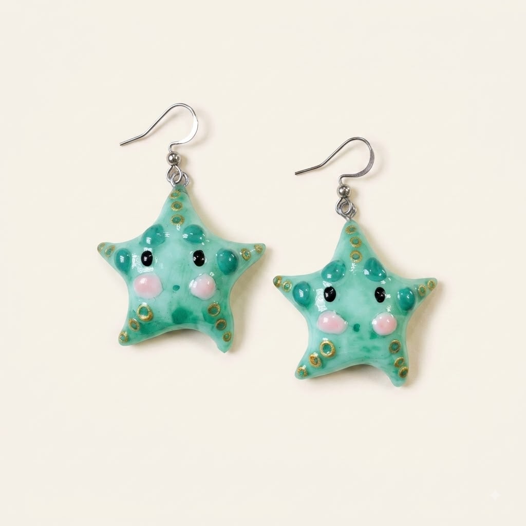 Pendientes Estrella de Mar