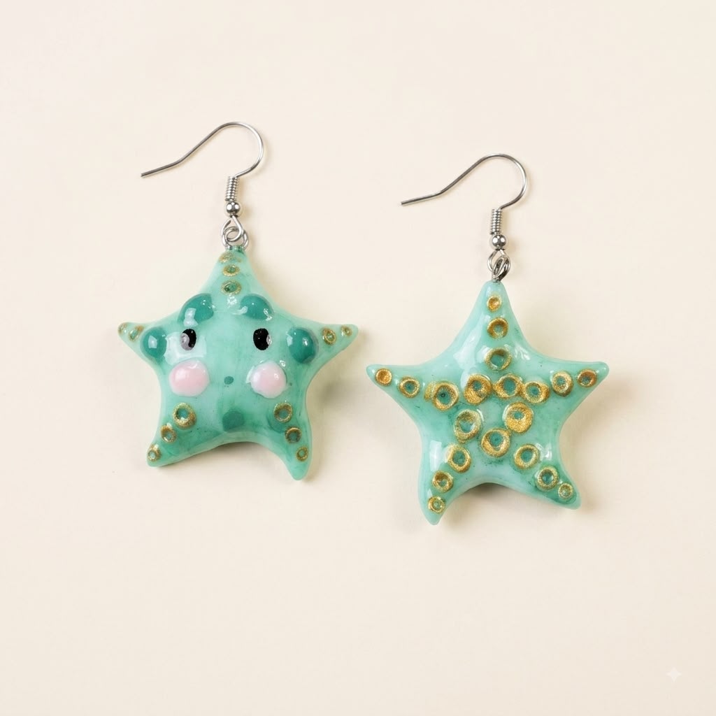 Pendientes Estrella de Mar