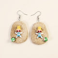 Pendientes niñas de playa