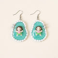 Pendientes niñas piscina