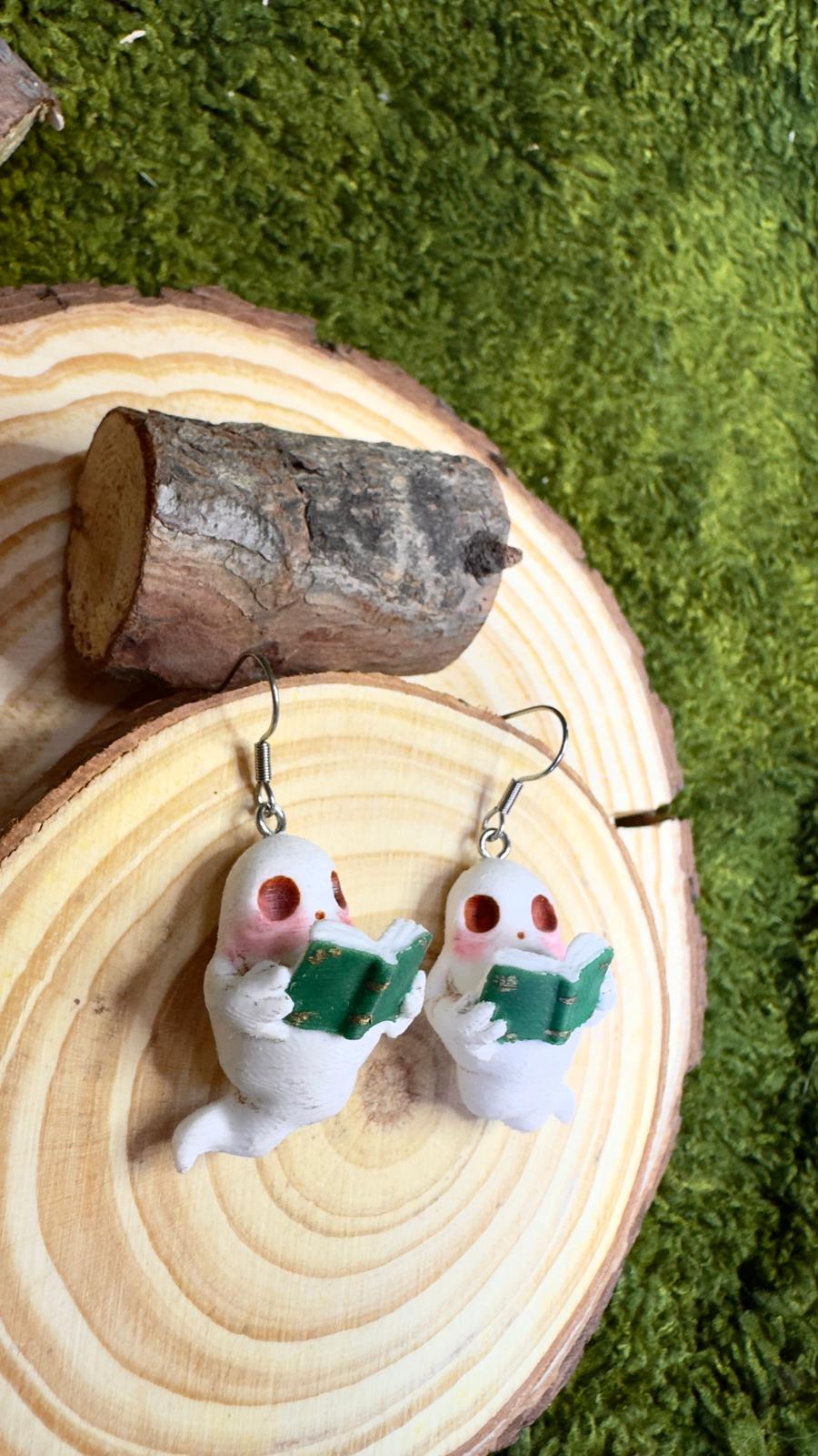 Pendientes fantasmas lectores libro verde image 2