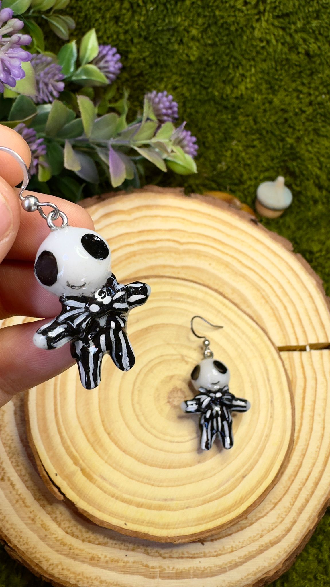 Pendientes Jack pesadilla antes de Navidad image 0