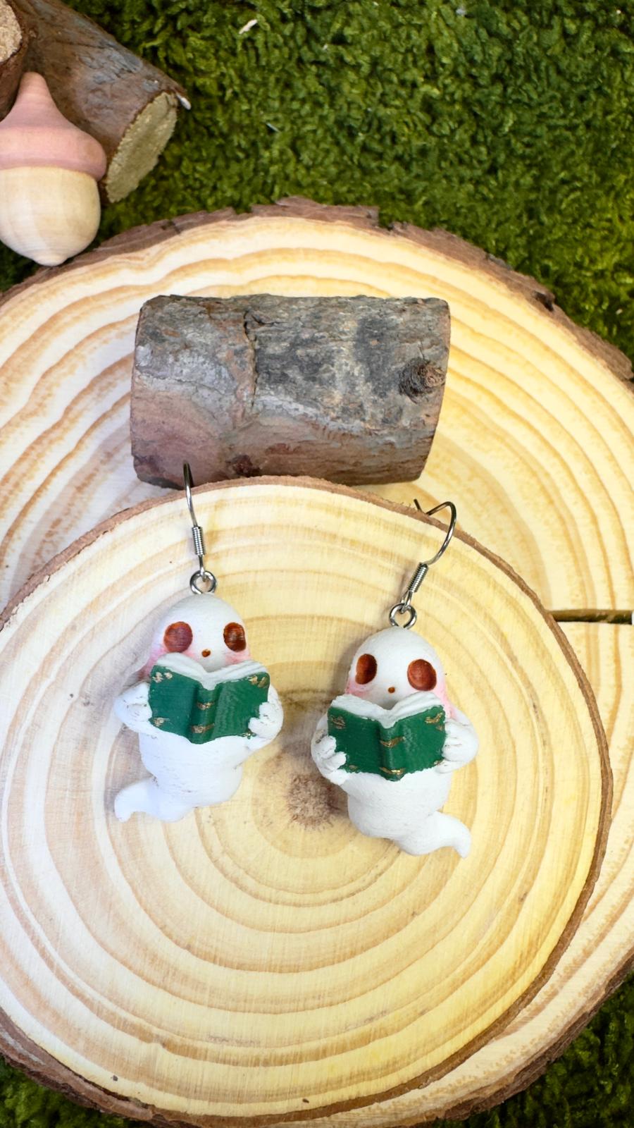 Pendientes fantasmas lectores libro verde image 0
