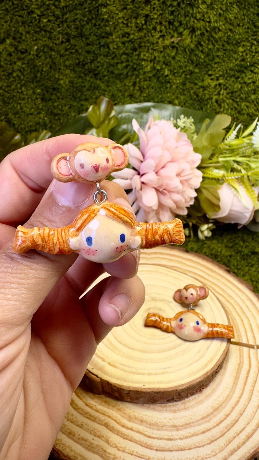 Pendientes Pippi calzas largas image 1